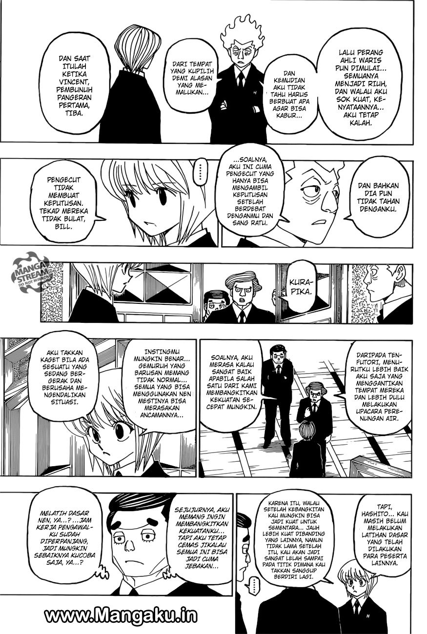 Hunter x Hunter Chapter 389 Gambar 16