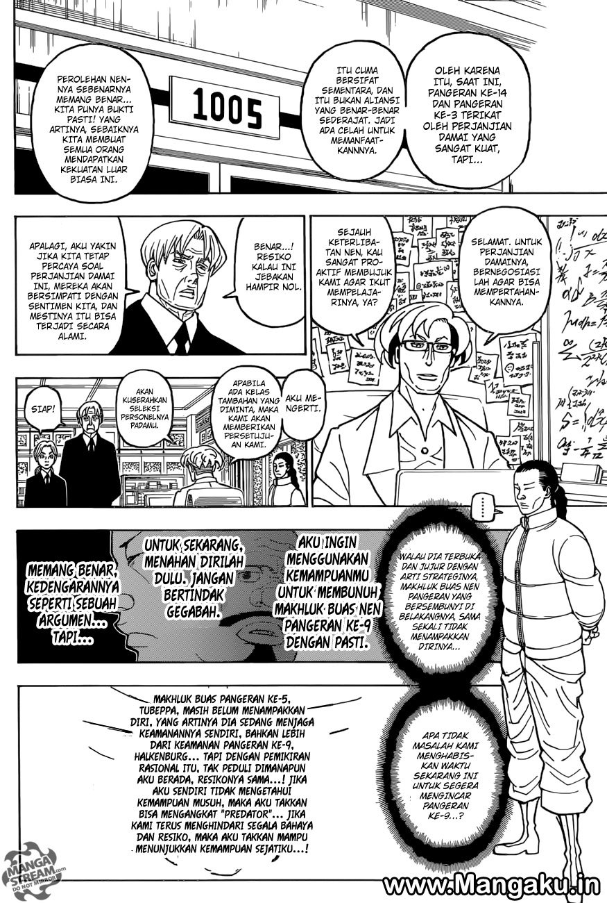 Hunter x Hunter Chapter 389 Gambar 17