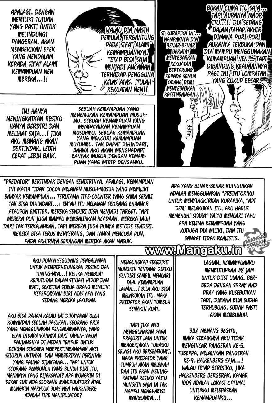 Hunter x Hunter Chapter 389 Gambar 18