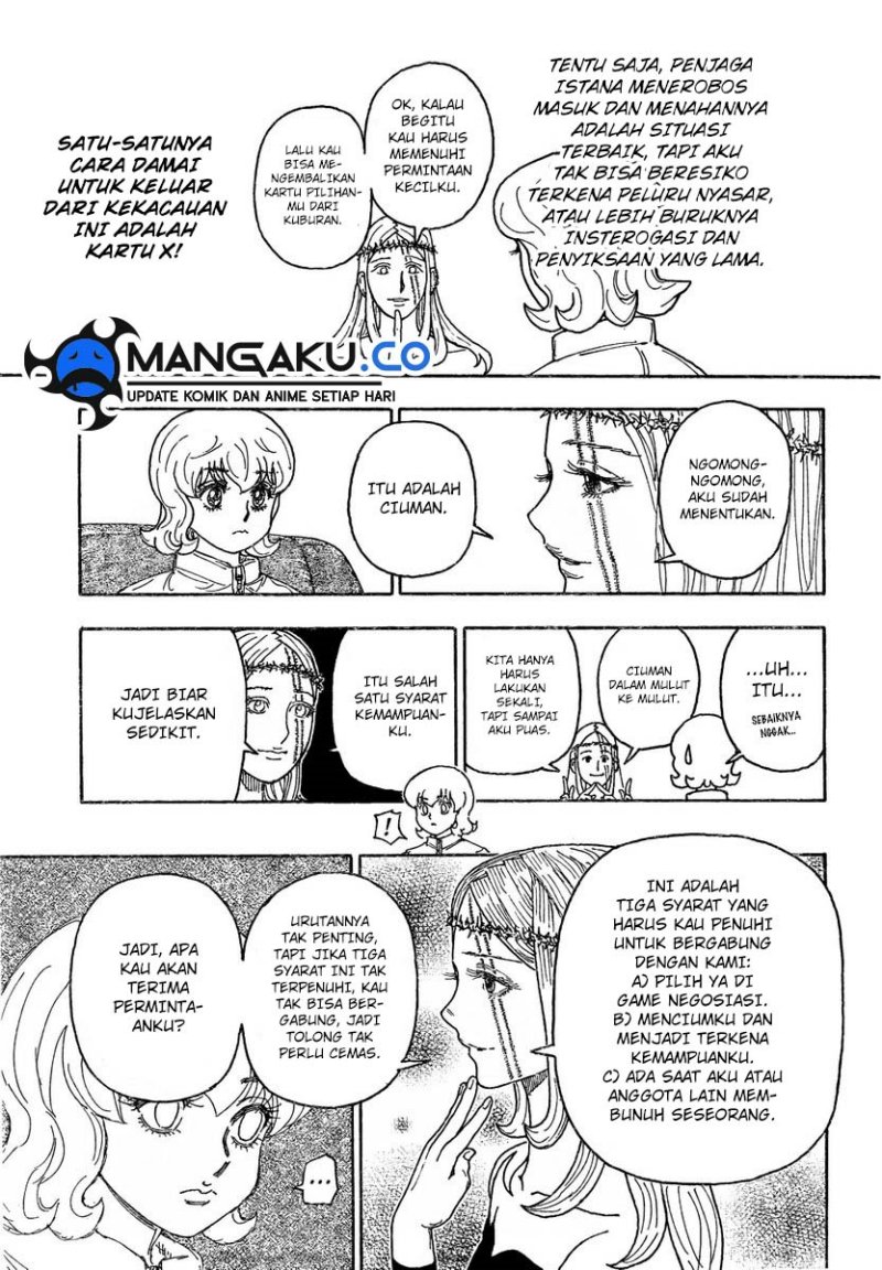Hunter x Hunter Chapter 409 Gambar 4