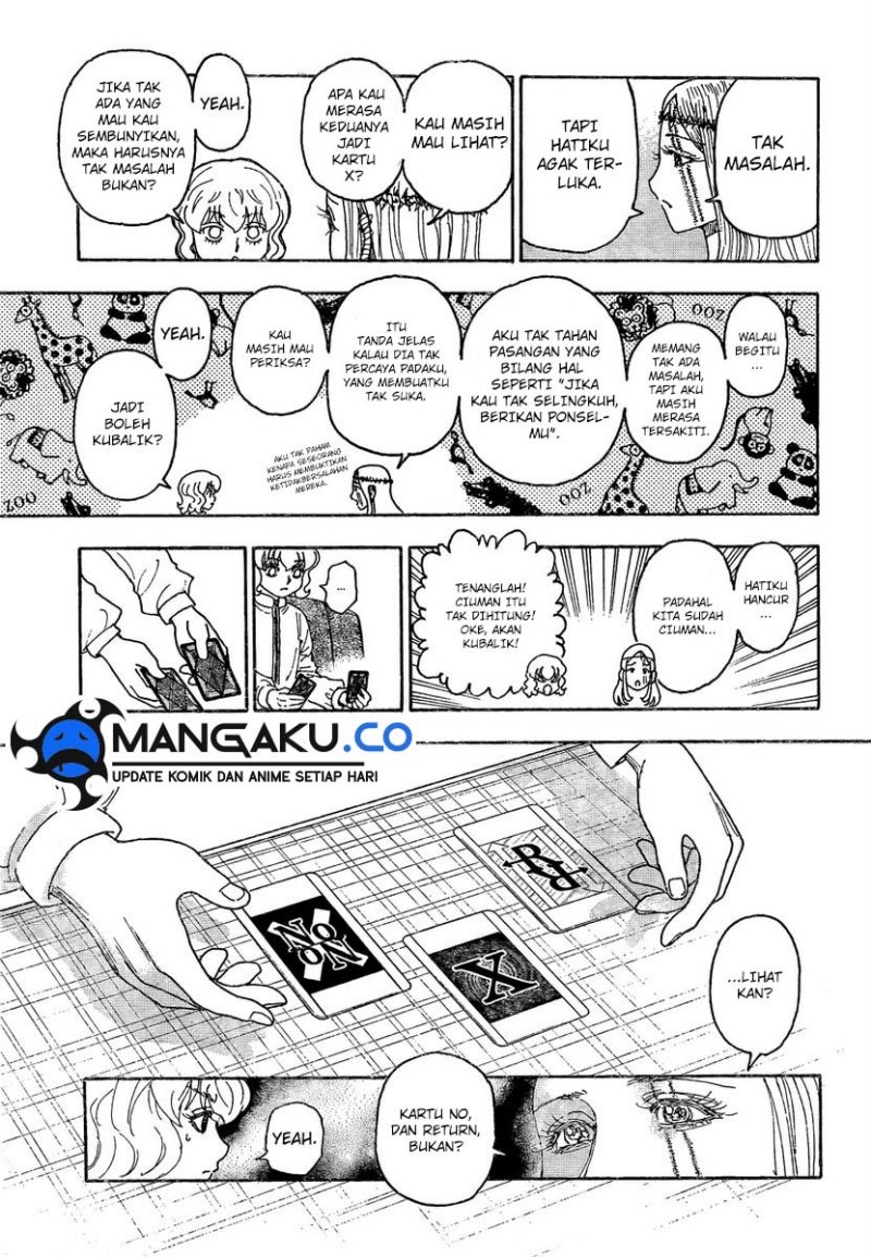 Hunter x Hunter Chapter 409 Gambar 8