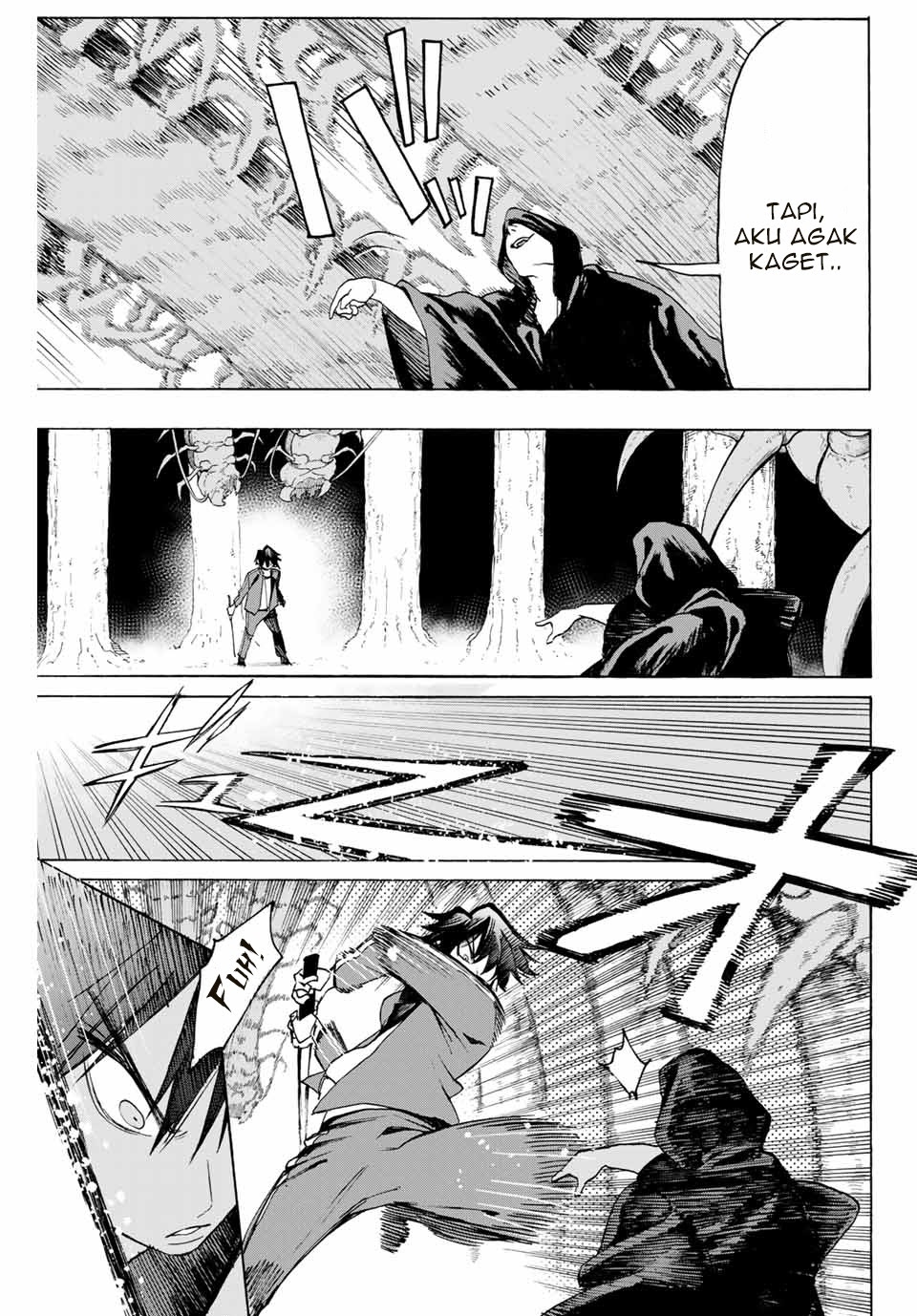 Hyouken no Majutsushi ga Sekai wo Suberu Sekai Saikyou no Majutsushi dearu Shounen wa, Majutsu Gakuin ni Nyuugaku Suru Chapter 08 Gambar 3
