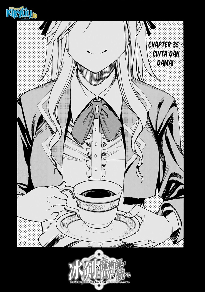 Hyouken no Majutsushi ga Sekai wo Suberu Sekai Saikyou no Majutsushi dearu Shounen wa, Majutsu Gakuin ni Nyuugaku Suru Chapter 35 Gambar 5