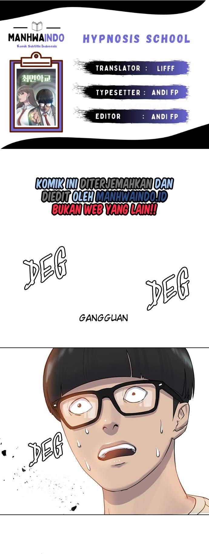 Hypnosis School Chapter 06 Gambar 1