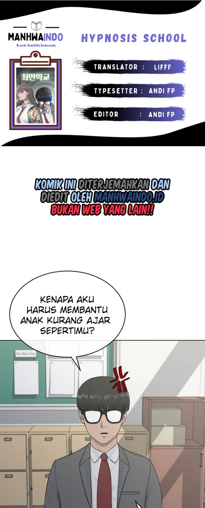 Hypnosis School Chapter 22 Gambar 1