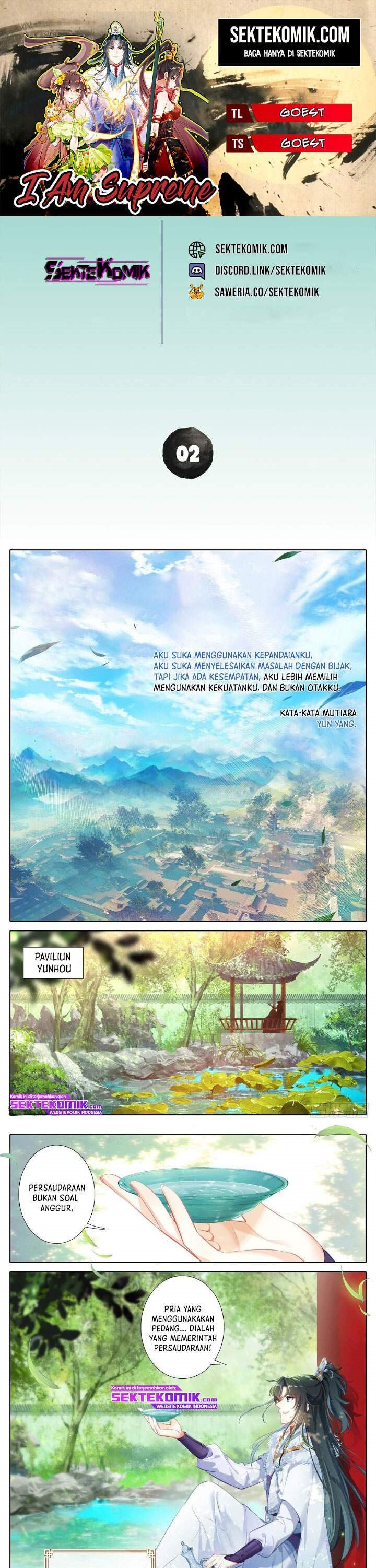 I Am Supreme Chapter 02 Gambar 1