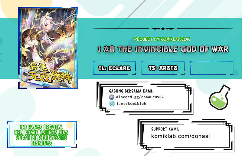 I Am the Invincible God of War (I Am The Warriors God Of War) Chapter 58 Gambar 1