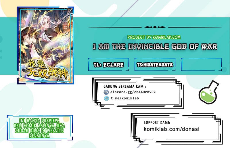 I Am the Invincible God of War (I Am The Warriors God Of War) Chapter 71 Gambar 1