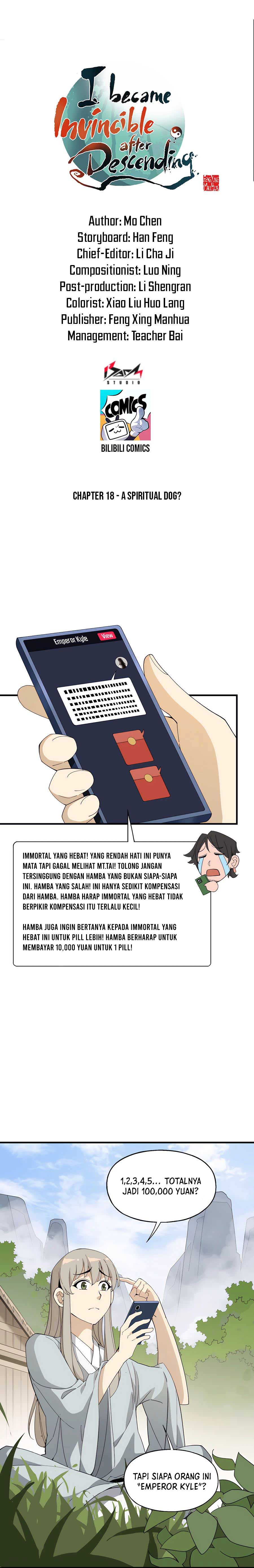 I Became Invincible After Descending Chapter 18 Gambar 2