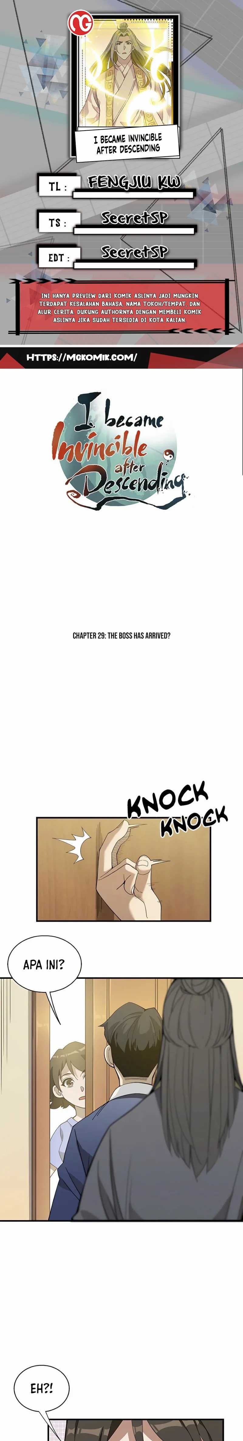 I Became Invincible After Descending Chapter 29 Gambar 1
