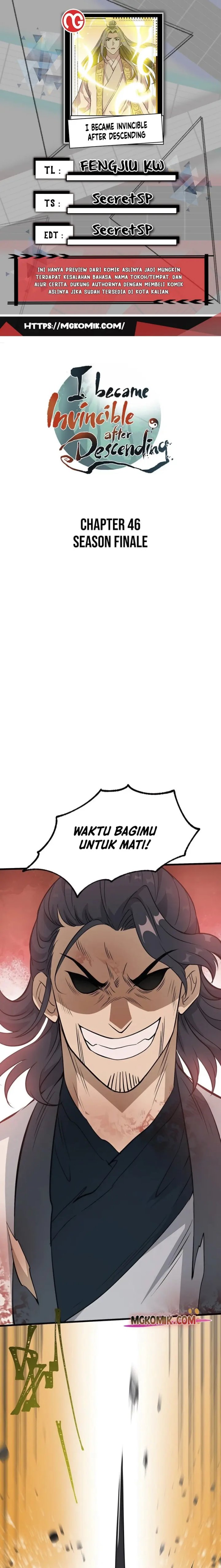 I Became Invincible After Descending Chapter 46 Gambar 1