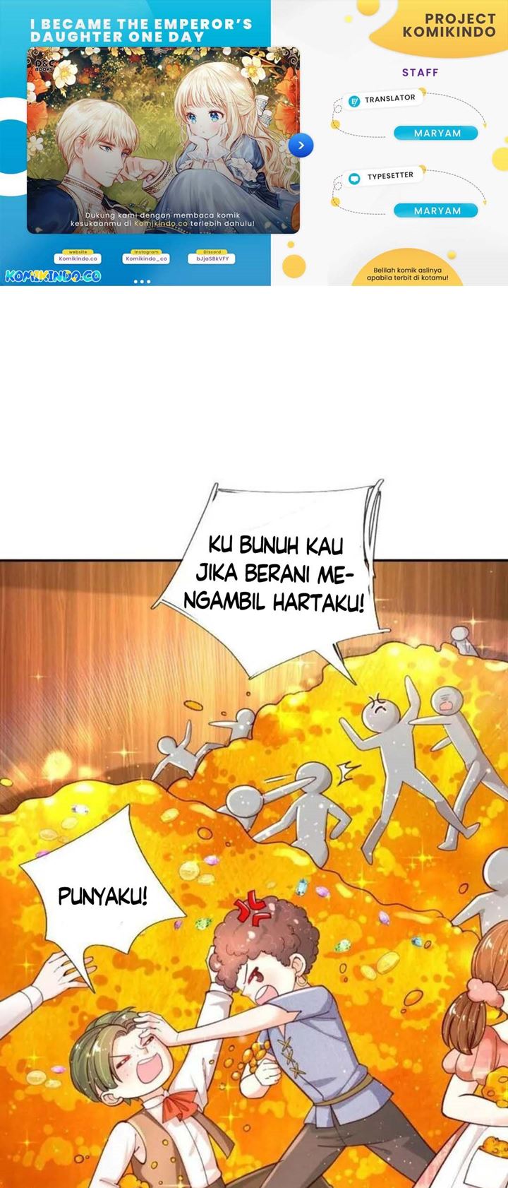 I Became The Emperor’s Daughter One Day Chapter 145 Gambar 1