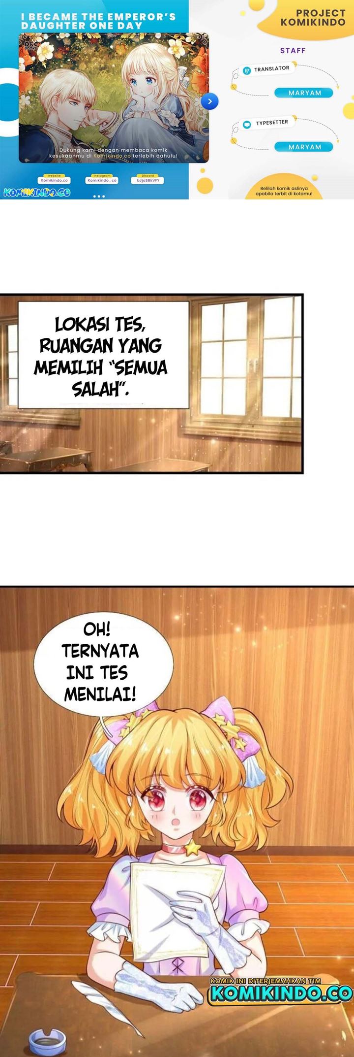 I Became The Emperor’s Daughter One Day Chapter 148 Gambar 1
