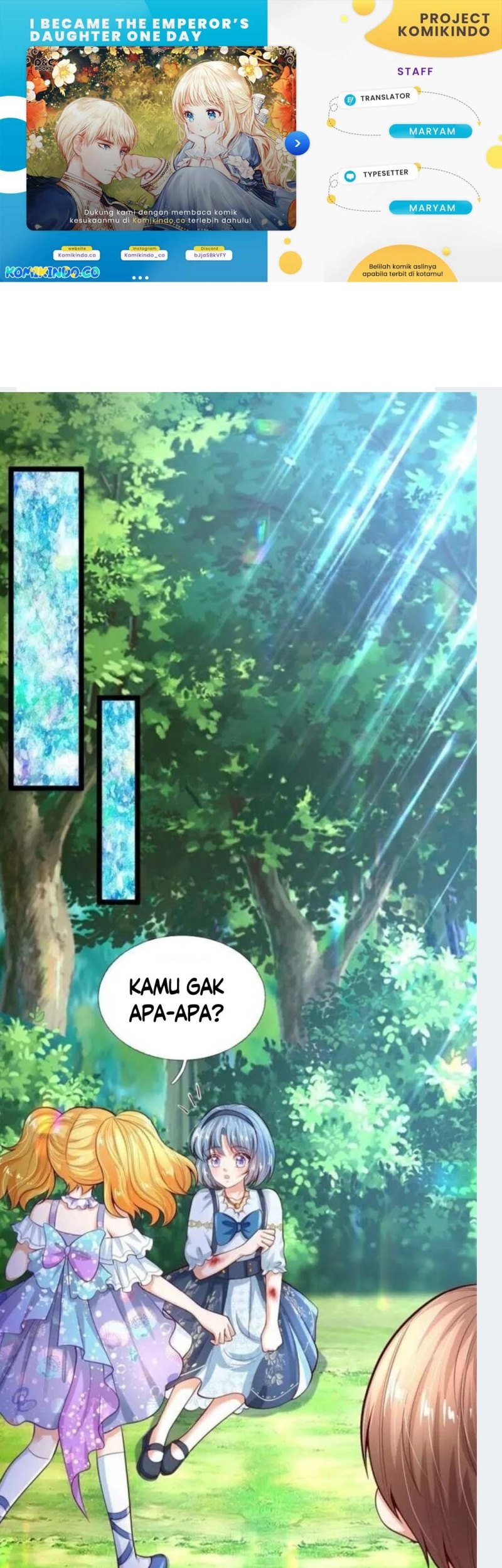 I Became The Emperor’s Daughter One Day Chapter 184 Gambar 1
