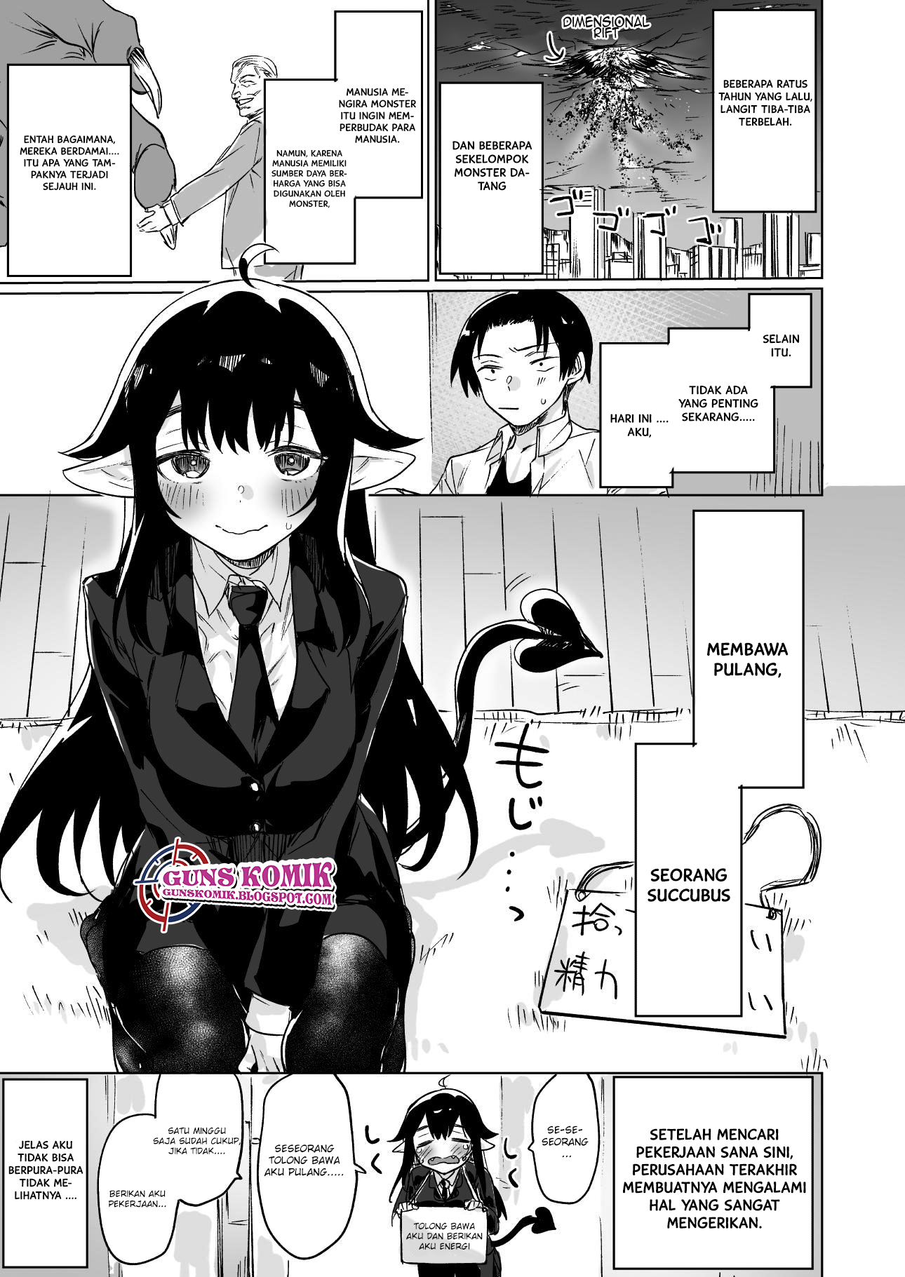 I Brought Home a Succubus who Failed to Find a Job Chapter 01 Gambar 2