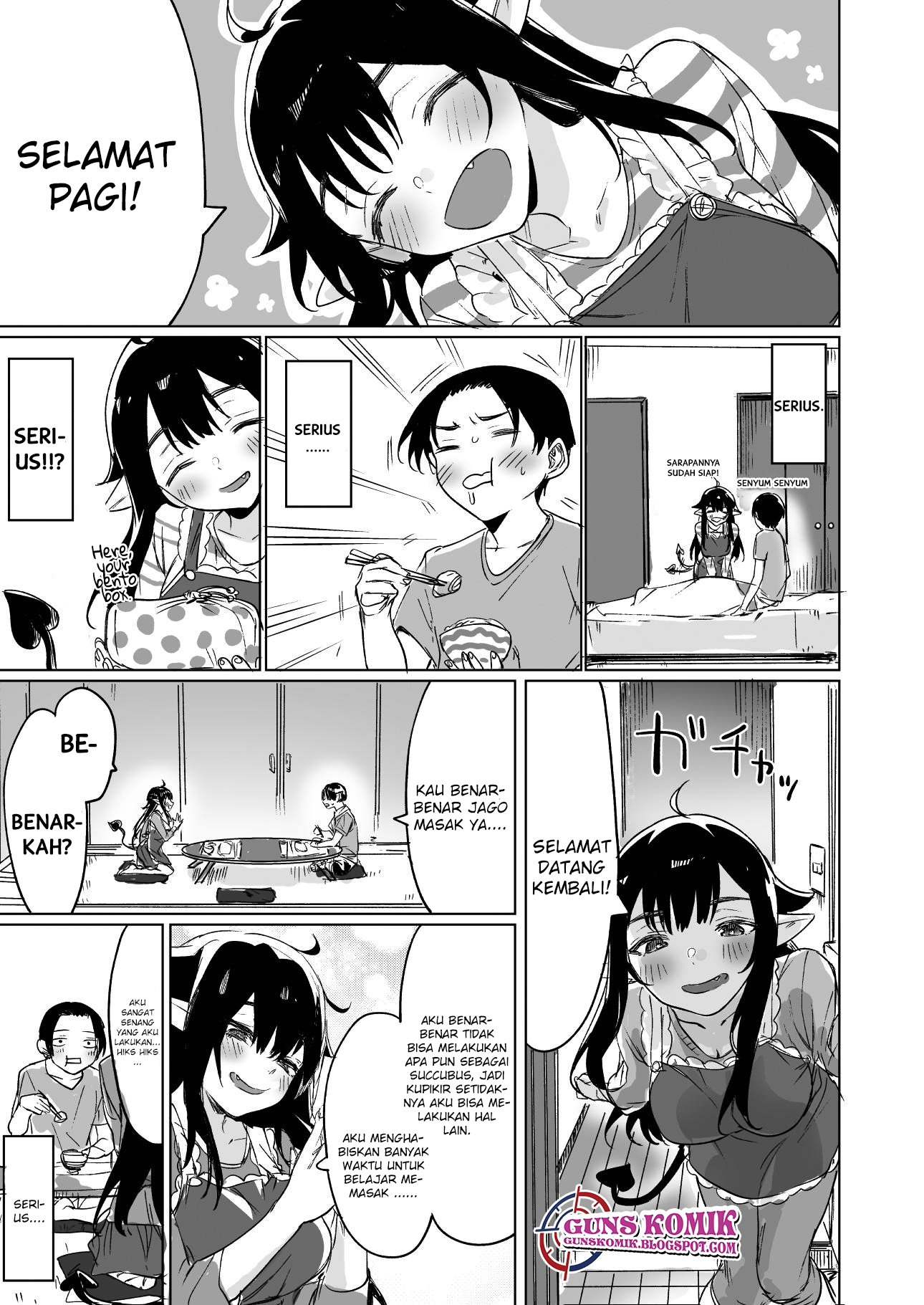 I Brought Home a Succubus who Failed to Find a Job Chapter 01 Gambar 4