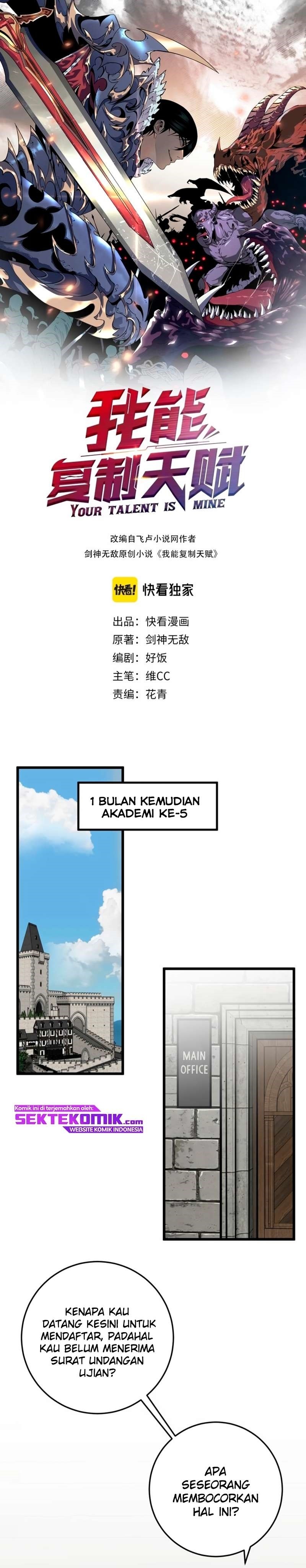 I Copy Talents (Your Talent is Mine) Chapter 06 Gambar 2