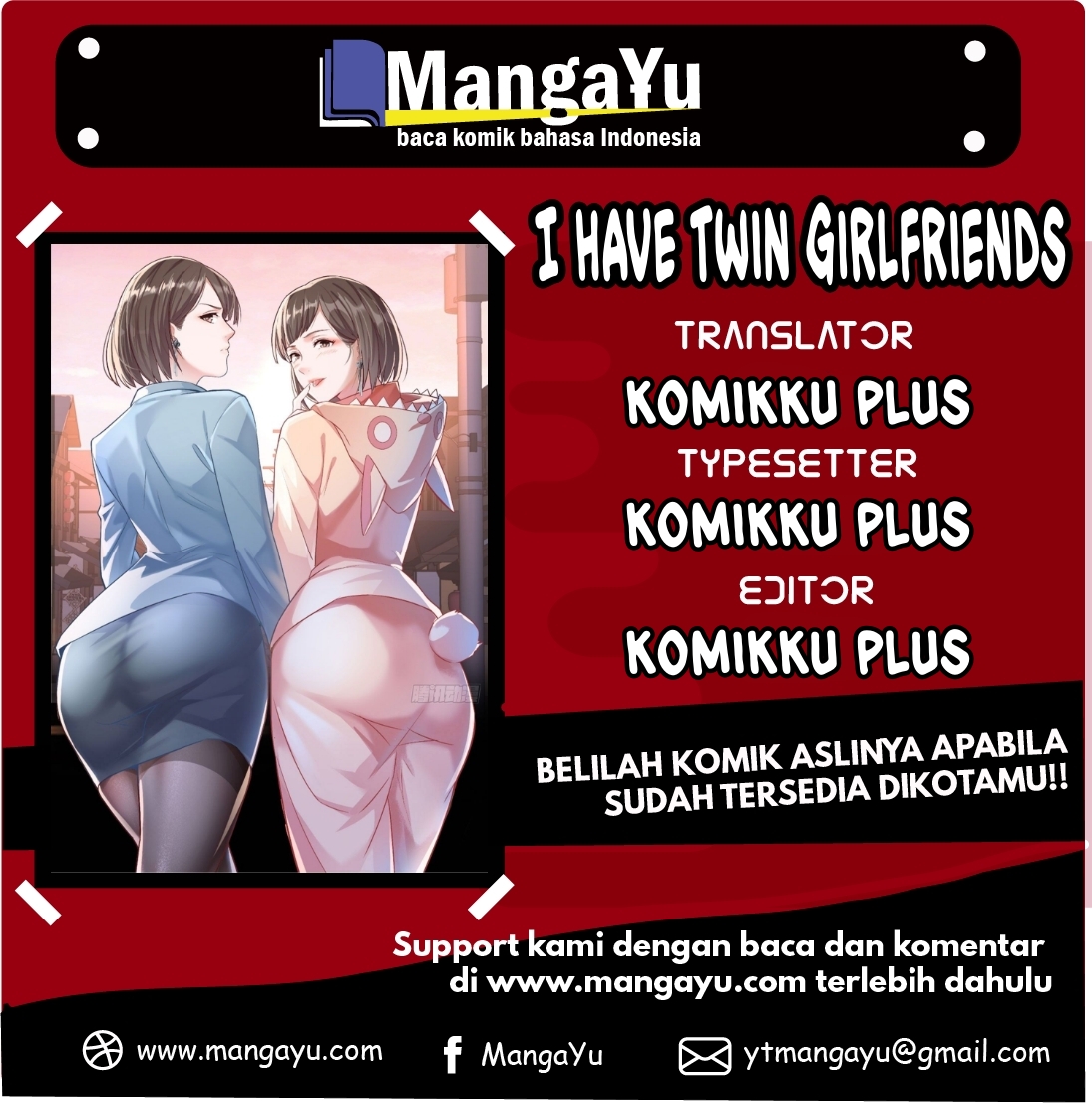 I Have Twin Girlfriends Chapter 06 Gambar 1