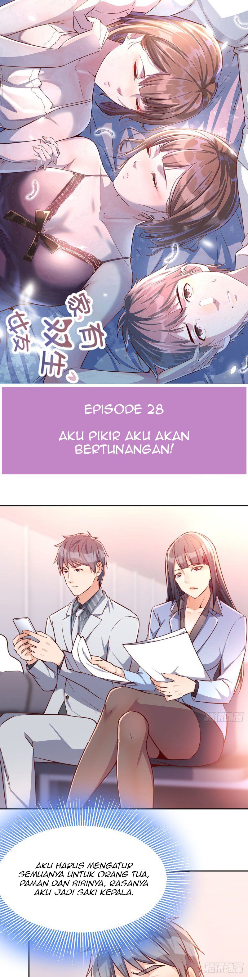 I Have Twin Girlfriends Chapter 28 Gambar 1