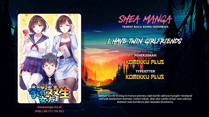 I Have Twin Girlfriends Chapter 82 Gambar 1