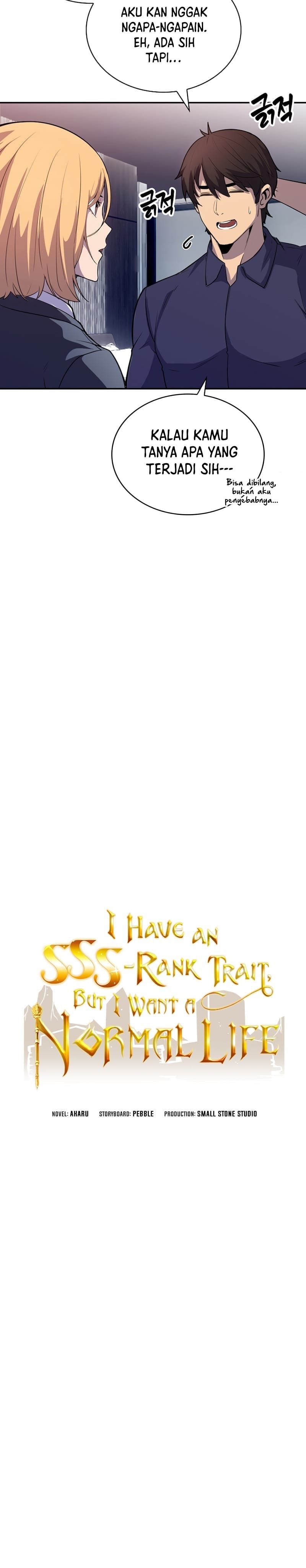 I have an SSS-rank Trait, but I want a Normal Life Chapter 29 Gambar 5