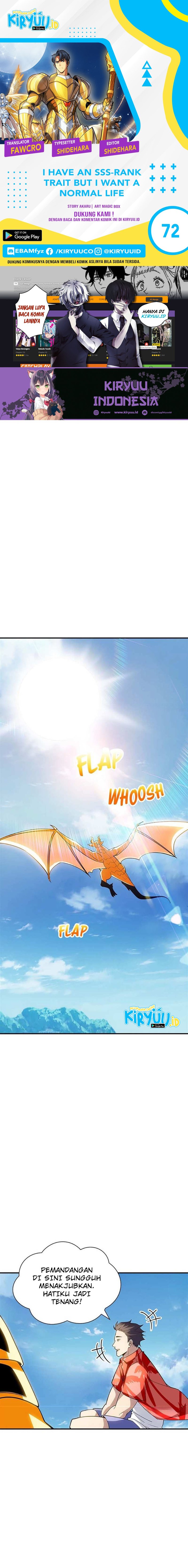 I have an SSS-rank Trait, but I want a Normal Life Chapter 72 Gambar 1