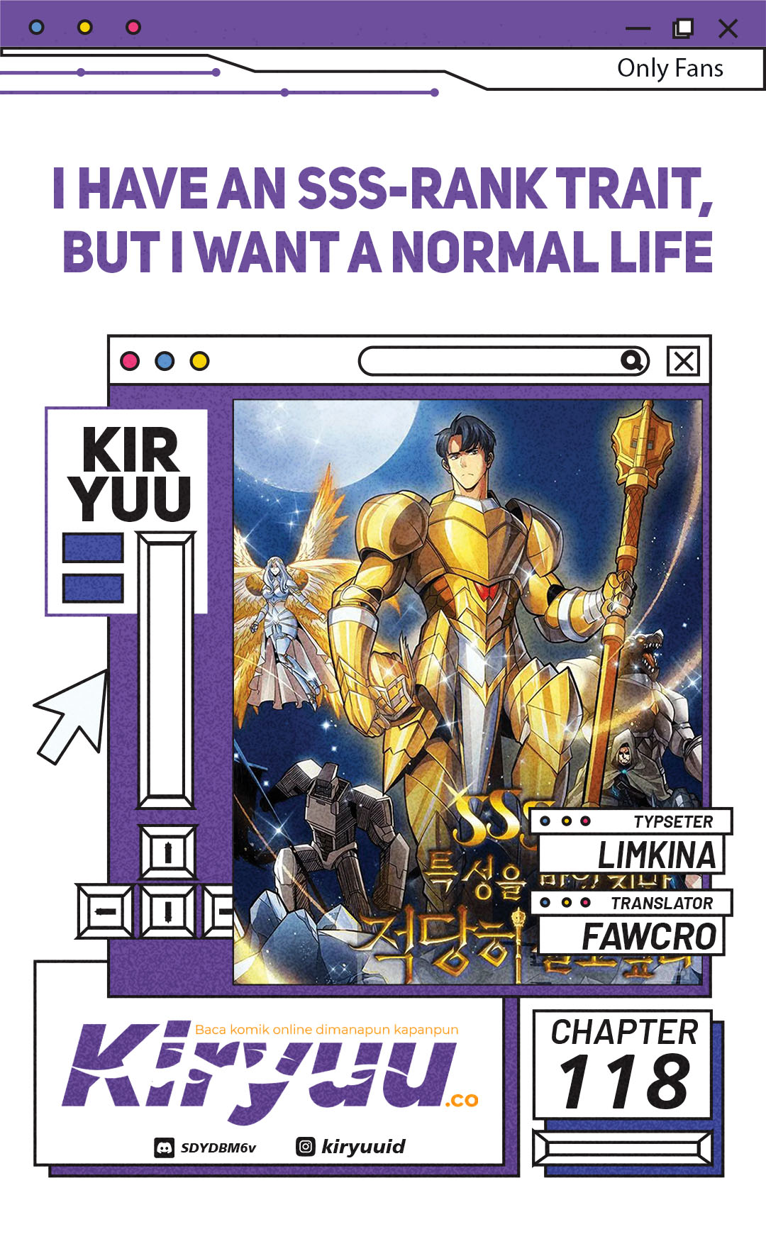I have an SSS-rank Trait, but I want a Normal Life Chapter 118 Gambar 1