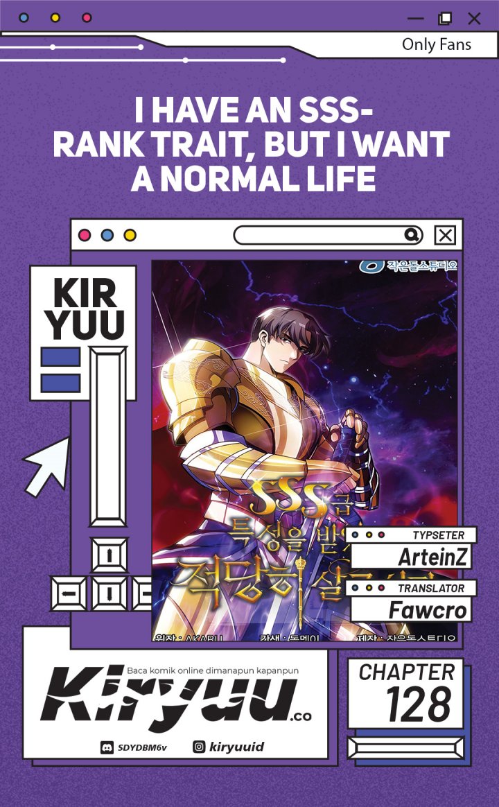 I have an SSS-rank Trait, but I want a Normal Life Chapter 128 Gambar 1
