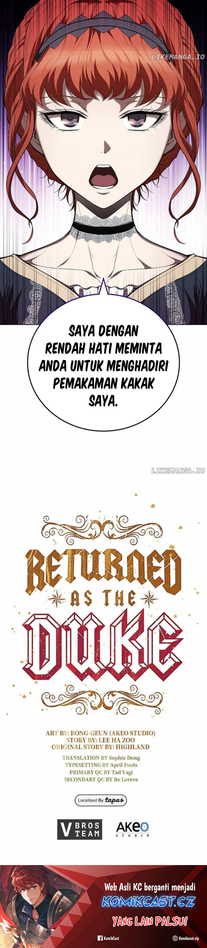 I Regressed As The Duke Chapter 108 Gambar 33