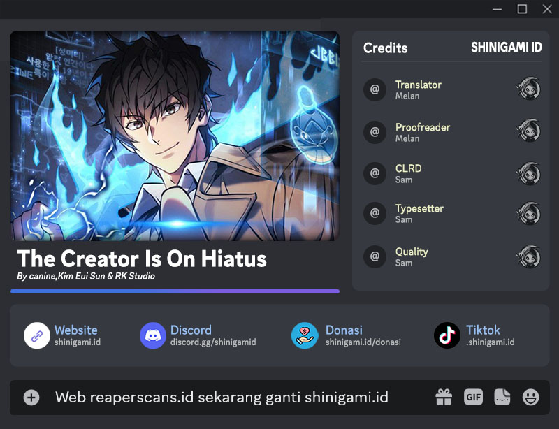 I’ll be Taking a Break for Personal Reasons (The Creator is On Hiatus) Chapter 41 Gambar 1