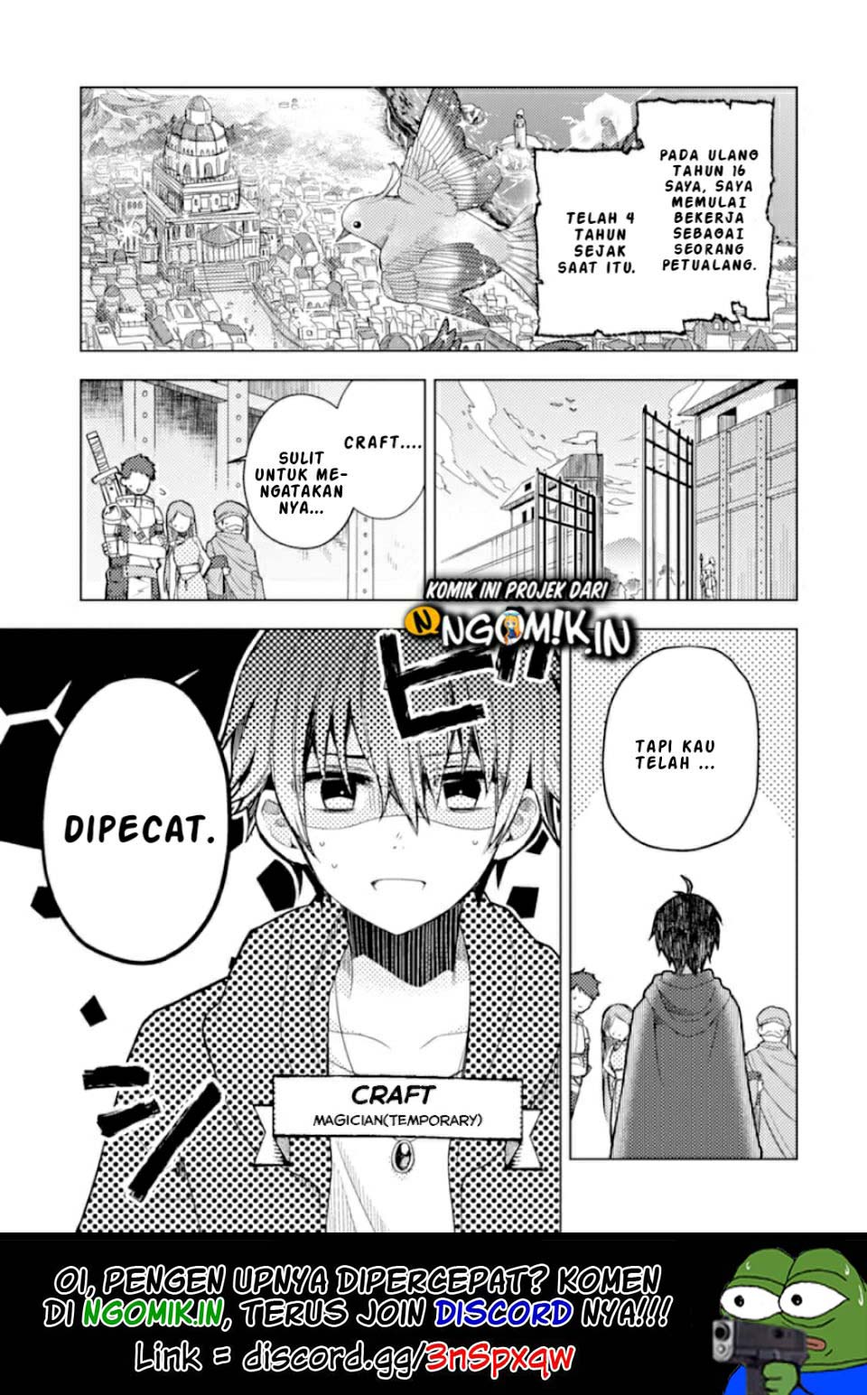 I was fired as an Adventurer, so I became an Alchemist!~ Frontier development? Alright, leave it to me! Chapter 01.1 Gambar 2