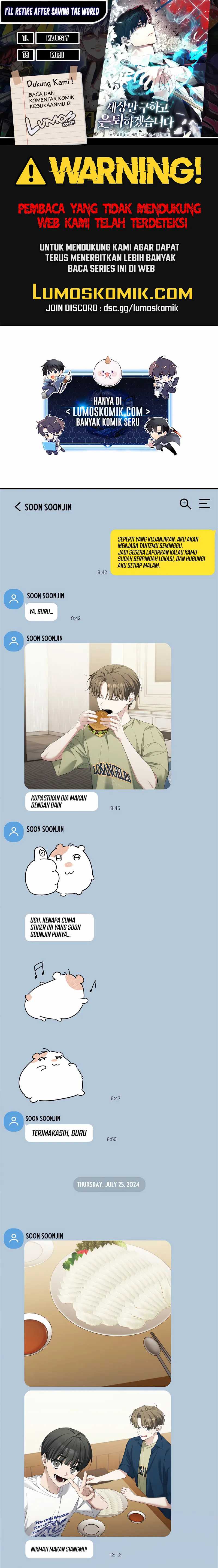 I’ll Retire After Saving the World Chapter 54 Gambar 1