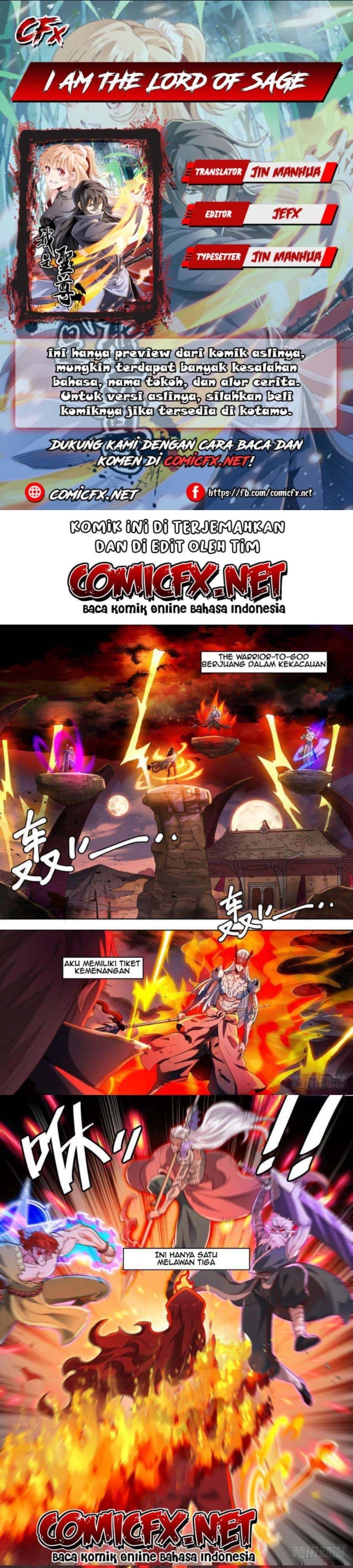 I Am The Lord Of Sage Chapter 00 Gambar 1