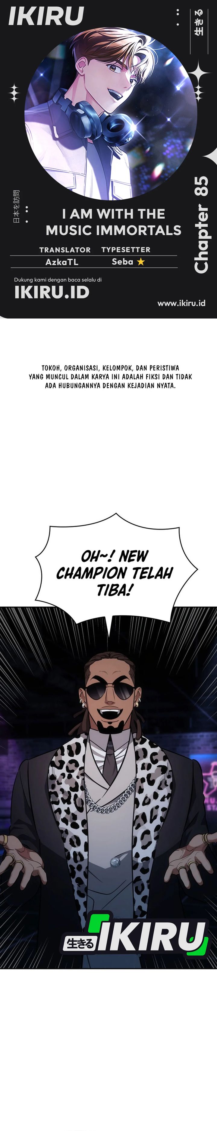 I Am With the Music Immortals Chapter 85 Gambar 1