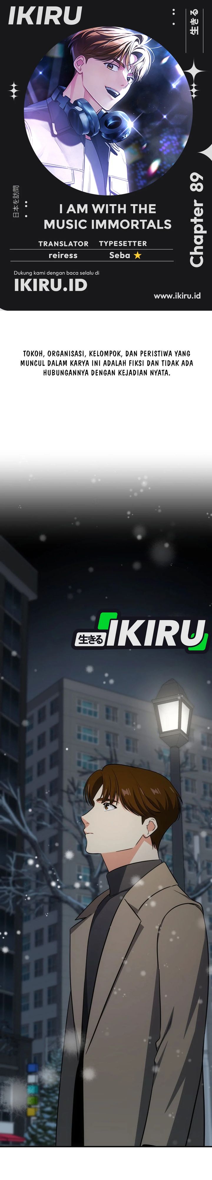 I Am With the Music Immortals Chapter 89 Gambar 1