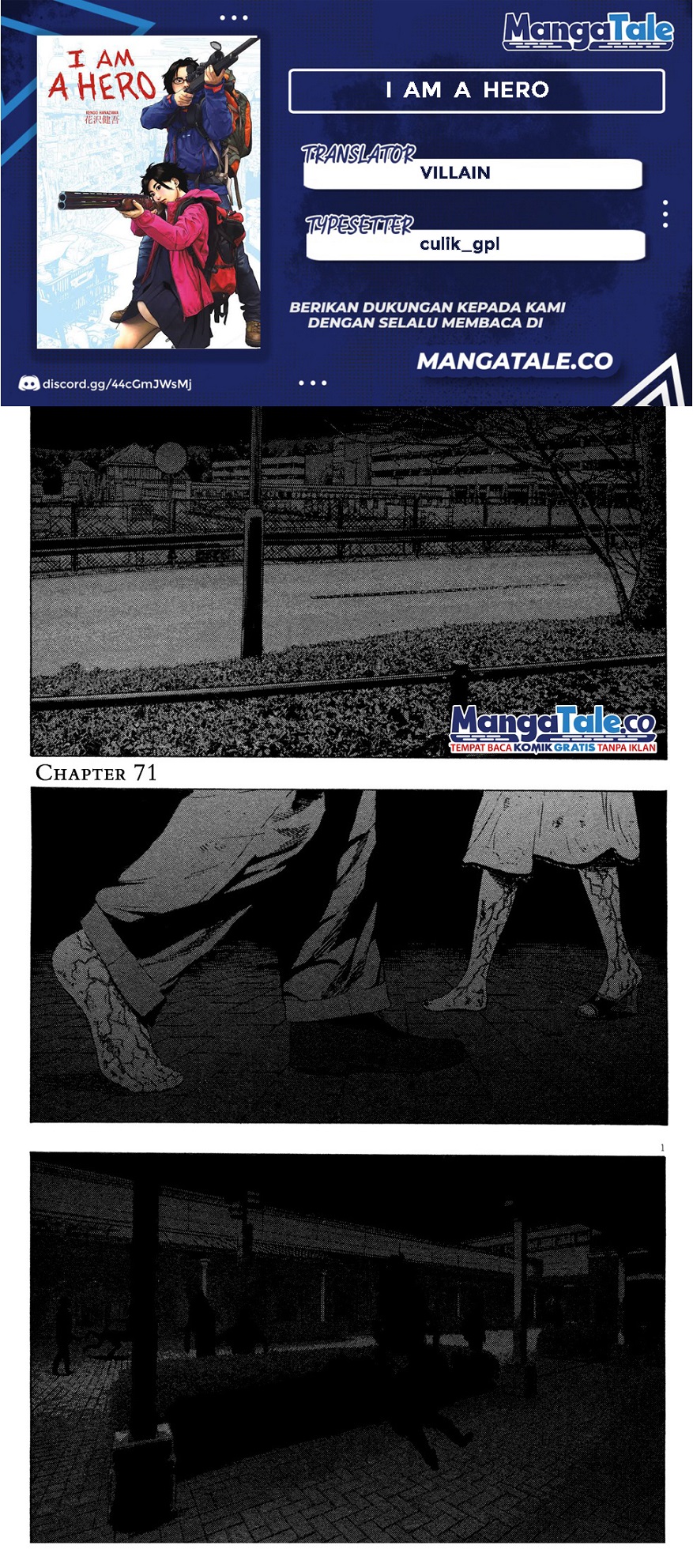 I Am a Hero Chapter 71 Gambar 1