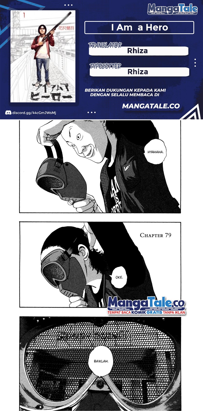 I Am a Hero Chapter 79 Gambar 1