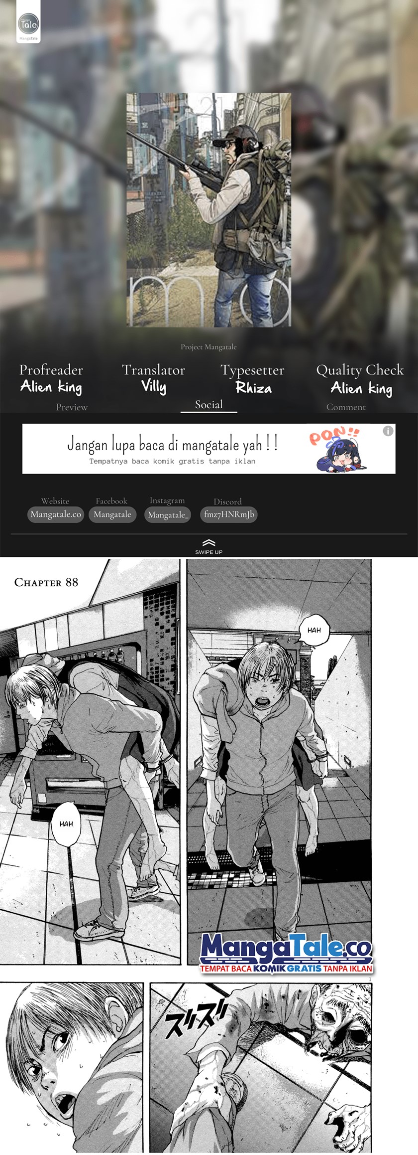I Am a Hero Chapter 88 Gambar 1