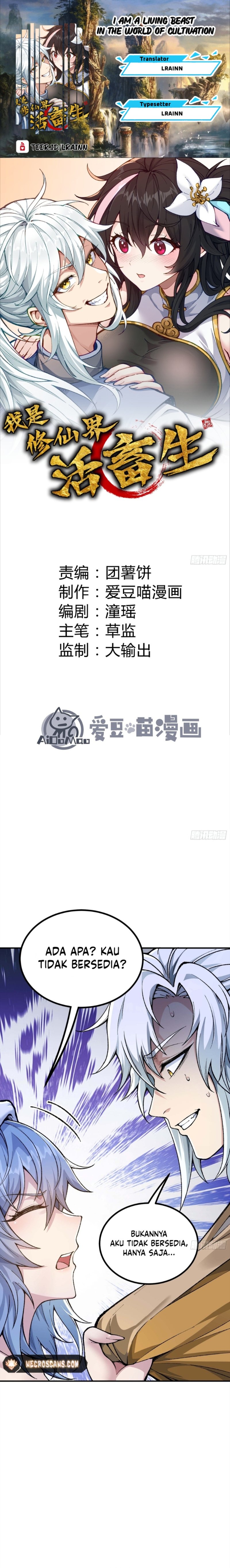 I Am a Living Beast in the World of Cultivation Chapter 04 Gambar 1
