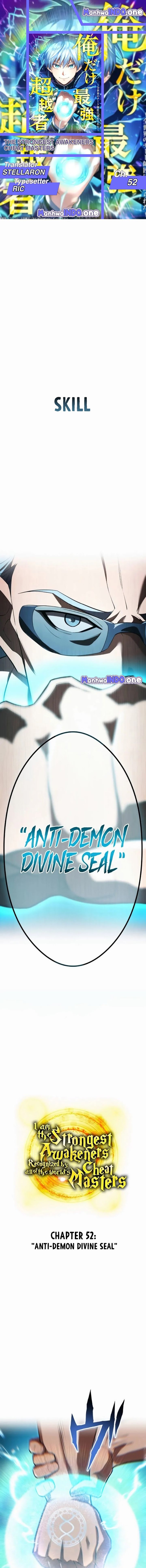I Am the Strongest Awakeners, Recognized by All of the World’s Cheat Masters Chapter 52 Gambar 1