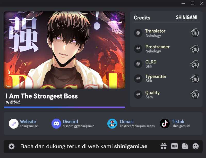 I Am the Strongest Boss Chapter 24 Gambar 1
