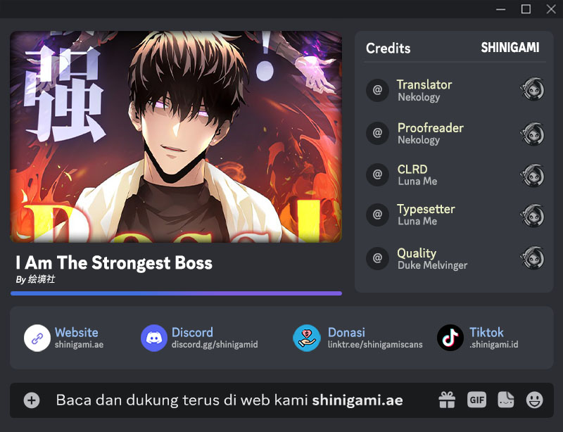 I Am the Strongest Boss Chapter 28 Gambar 1