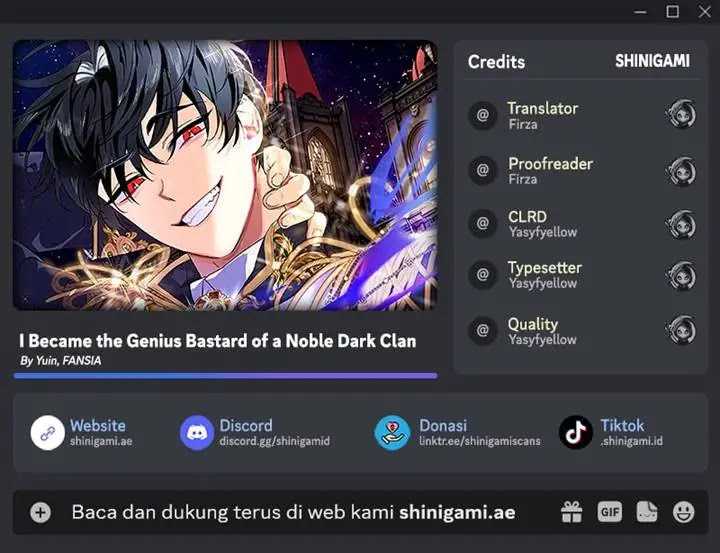 I Became The Genius Bastard Of A Noble Dark Clan Chapter 29 Gambar 1