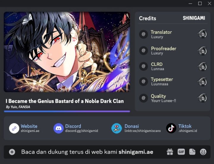 I Became The Genius Bastard Of A Noble Dark Clan Chapter 32 Gambar 1
