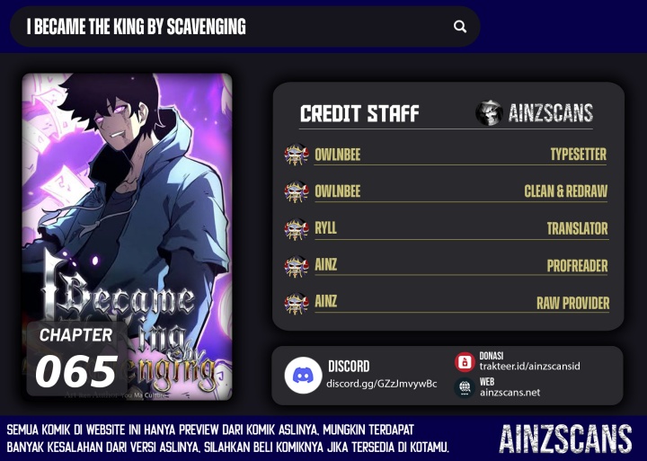 I Became The King by Scavenging Chapter 65 Gambar 1