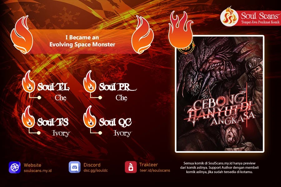 I Became an Evolving Space Monster Chapter 30.2 Gambar 1