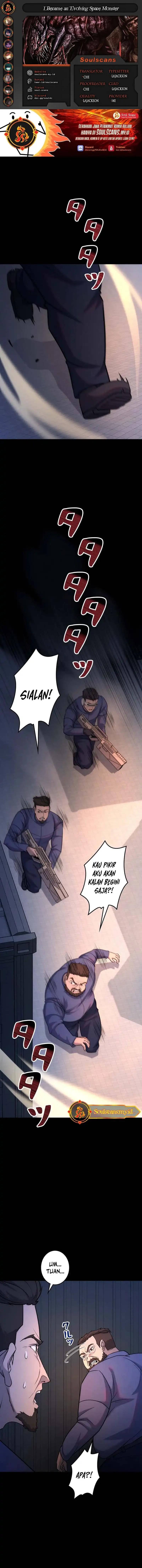 I Became an Evolving Space Monster Chapter 38 Gambar 1