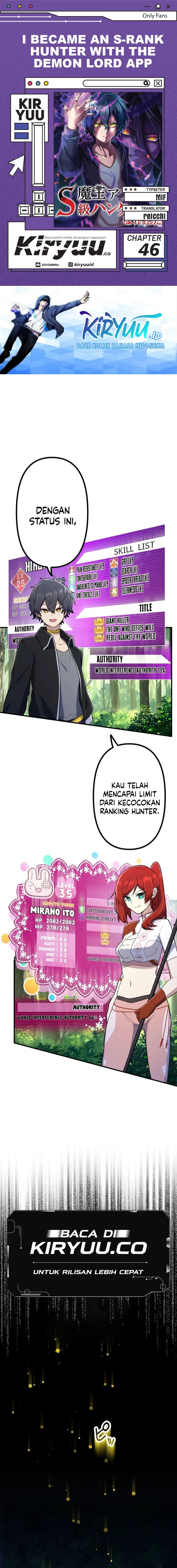 I Became an S-Rank Hunter With the Demon Lord App Chapter 46 Gambar 1
