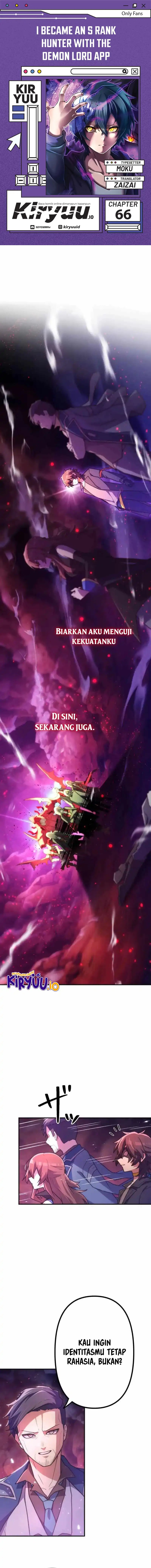 I Became an S-Rank Hunter With the Demon Lord App Chapter 66 Gambar 1