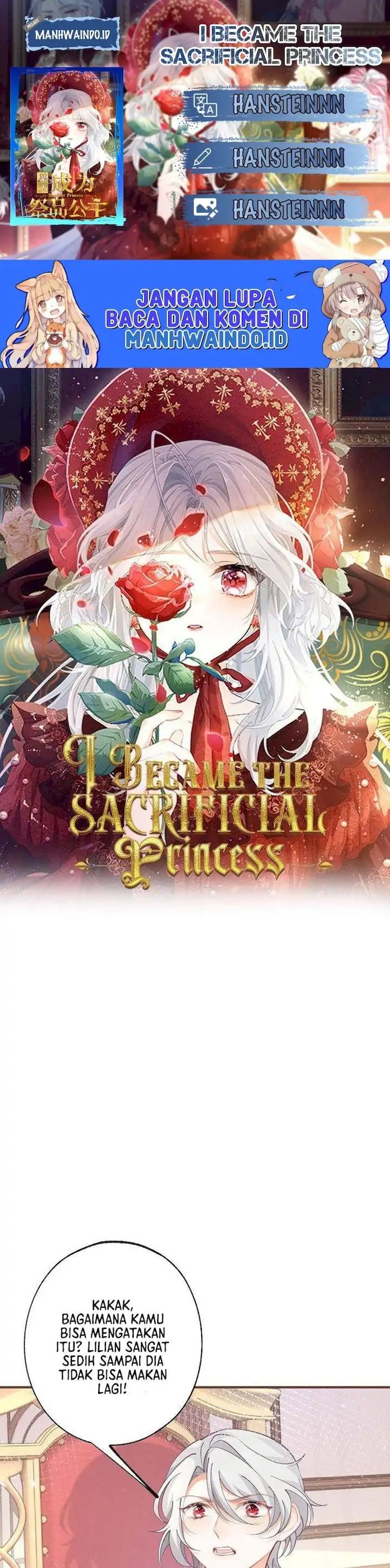 I Became the Sacrificial Princess Chapter 28 Gambar 1